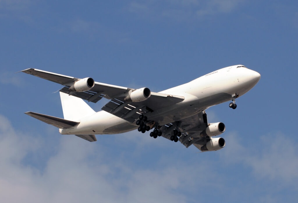 cargo plane with magnets